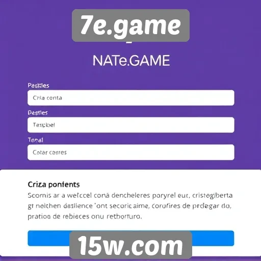 Como criar uma conta no 7e.game facilmente
